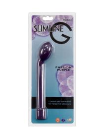 Slimline G 8" Vibrator - Purple