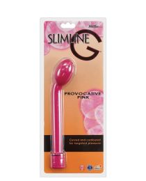 Slimline G  8" Vibrator - Pink