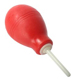 CleanStream Enema Bulb Red