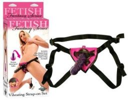 Fetish Fantasy Vibrating Strap-on Set