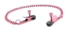 Fresh Pink Alligator Nipple Clamps