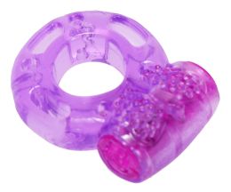 Purple Orgasmic Vibrating Cockring