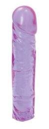 Crystal Jellies Classic 8 Inch Dong - Purple