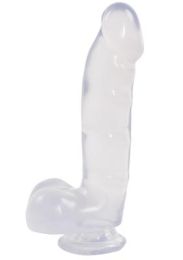 Jelly Jewels Cock with Suction Cup Diamond