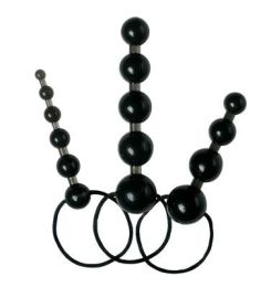 Tripled Anal Beads Set