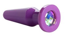 Jewel Anal Plug - Purple