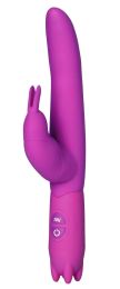 Cirque 7 Mode Silicone Rabbit Vibe - Purple