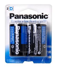 Panasonic D Batteries - 2 Pack