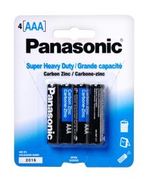 Panasonic AAA batteries - 4 pack