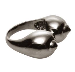 Boob Stainless Steel Finger Ring