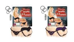 Vibrating Corsette Harness- Black