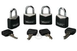 4 Pack Steel Masterlocks