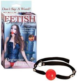 Fetish Fantasy Red Beginners Ball Gag