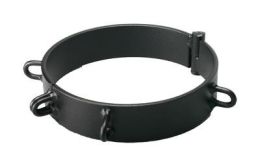 Steel Slave Collar - Black 6 inch