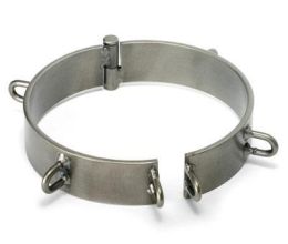 Steel Slave Collar - Clearcoat 5 inch