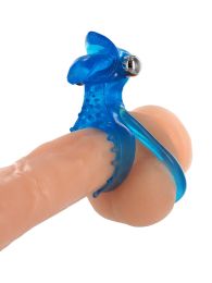 Tongue Vibe Cock and Ball Ring