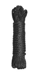 Premium Black Nylon Bondage Rope- 10 Feet