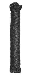 Premium Black Nylon Bondage Rope- 50 Feet