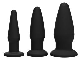 Trinity Silicone Butt Plug Kit